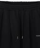 Peopeupeopeudebteu 3Pleats Wide Sweat Pants Black