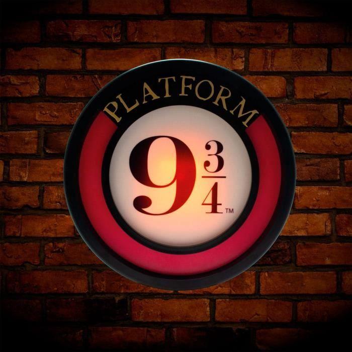 Lampe d'ambiance harry potter platform 9 3/4 20 cm - blue sky studios