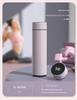 Korean Style 316 Stainless Steel Thermos with Smart Temperature Display – Unisex, Cute & Simple Design