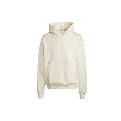 adidas Originals Trefoil Blue Version Series Cotton Hooded Pullover Sport Sweatshirt Men Sweatshirt White H23138