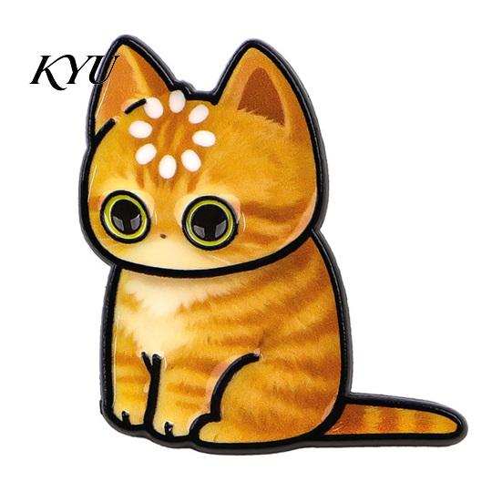 Lightweight Enamel Pins Cartoon Cat Brooch Pin for Clothing, Kitten Alloy Badge Durable Metal Pin, Backpacks Hats Scarves Decorative Accessory,