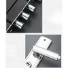 Stainless Steel Thickened Anti-theft Door Lock Universal Multifunctional Anti-theft Door Handle Lock Hardware Accessories