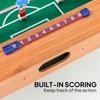 20 in Table-top Football Table with Stainless Steel Rods, Compact Foosball Table for Kids and Adults, All-Inclusive Foosball Game Set for Indoor