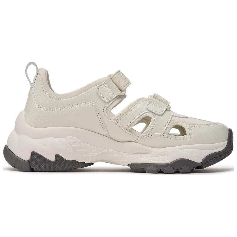 MLB Sandal Chunky Mask Moisture wicking Low top Running Shoes Unisex White Sneakers 3ASDBCL43-50WHS