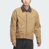 Adidas Originals Wash Pad Jacket Solid Color Casual Warm Comfortable Jacket Men Jackets Desert-Brown Gold JW9576