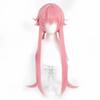 Anime he Future Diary Gasai Yuno Wig for Cosplay Pink Costume Wig long ponytai Synthetic Hair Party Wigs Halloween Party