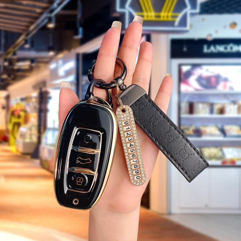 FAW Hongqi H7 Key Cover, EQM5 EHS3 Remote Key Protection Case