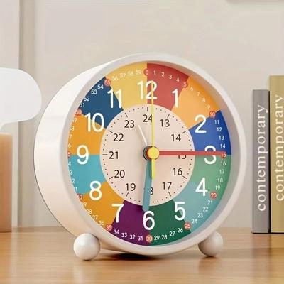 Creative Alarm Clock Small Learning Clock Children Clock  Kids Teenagers Boys Girls
