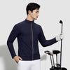 FILA Knitwear Men's Tide Blue Stand Collar Moderate Other A11M425501FDB
