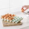 Large-capacity Egg Storage Box 24/15 Grooves Egg Dispenser for Kitchen Trendy Egg Container