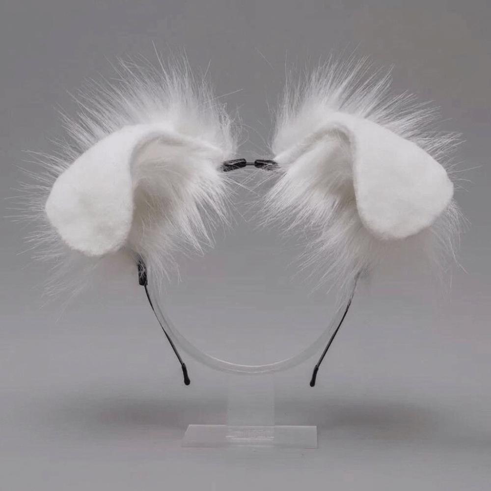 Furry Gothic Headband Animal Lolita Ears Headwear Practical Cosplay Headband Children