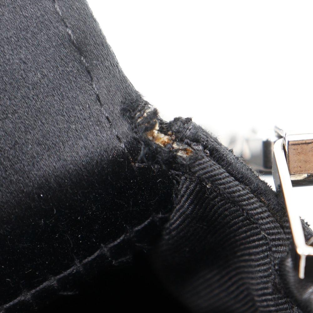 Chanel Chocolate Bar Shoulder Bag A17829 ChainShoulder Blue Satin Women Used