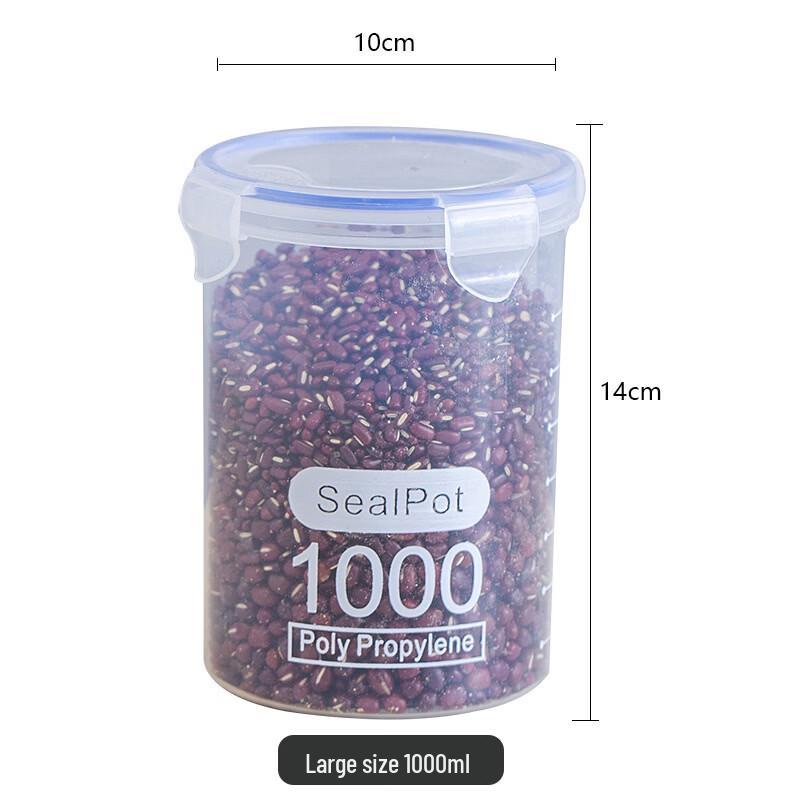 BAILOCK 1000ml Plastic Sealed Food Storage Container Set