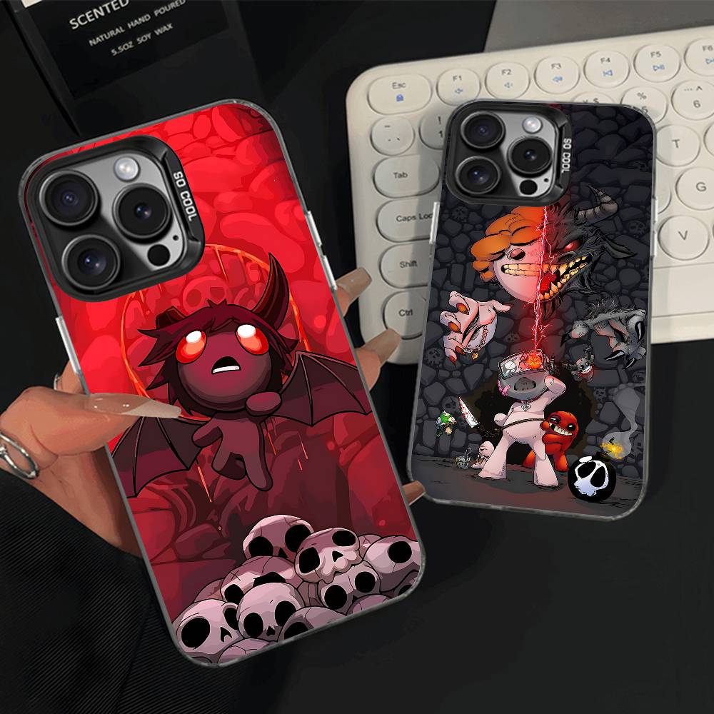The B-Binding of I-Isaac Phone Case For iPhone 15,12,11,14,13,16,17,E,Max,Plus,Air,Pro,Mini Shockproof Cover