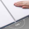 4Pcs A4 Thickened Folder 100 Pages Information Book Large Capacity Diy File Folder Multifunctional Document Organizer Desktop Storage Holiday Gift N