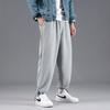 Men's Summer Loose Running Casual Pants Trendy Hong Kong Style Versatile Sweatpants Basketball Jogger Sports Long Pants Trendy