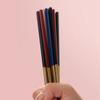 Safe Food Sticks for Home Hotel Lightweight Tableware Chopsticks Metal Chopstick Kitchen Tool