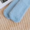 Cute Eyes Plush Dot Socks Soft Thicken Warm Socks Ins Mink Fur Socks  Girls
