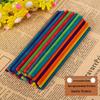 Colorful Wooden Popsicle Sticks for DIY Crafts and Ice Cream 