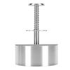 Hamburger Patty Maker 304 Stainless Steel Manual Burger Press Patty Making Mold for Beef Vegetables BBQ 10.15cm 4in