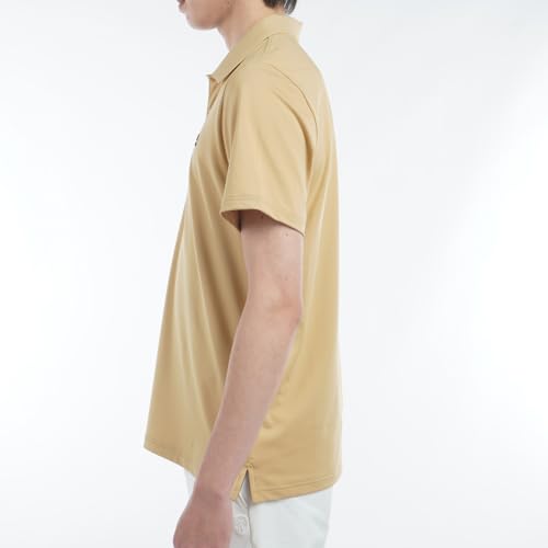 Admiral Golf ADMA520 Men's Classic Performance Polo Shirt, Beige