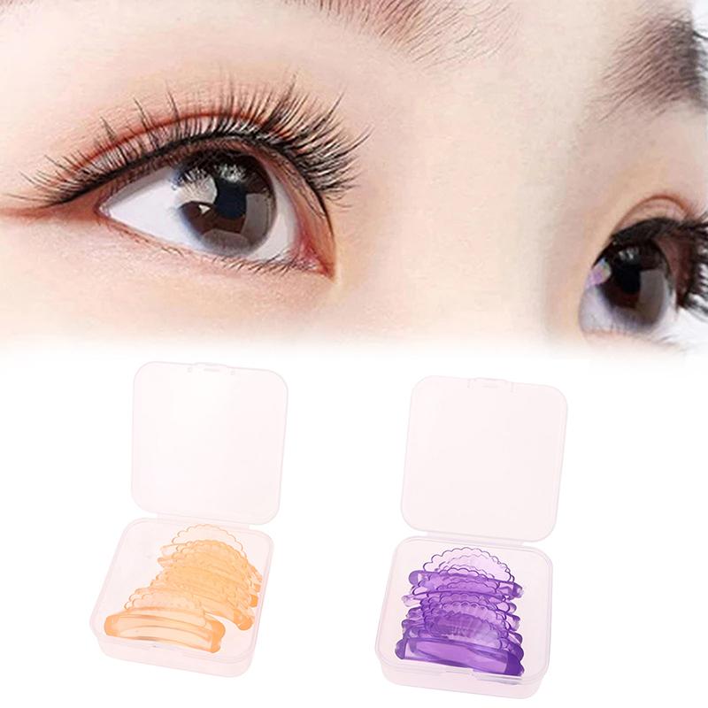 5 Paia C Curl Silicone Cuscini per Permanente Ciglia Bastoncini Adesivi Scudo Sollevamento Arricciaciglia 3D Accessori Strumenti per il Trucco