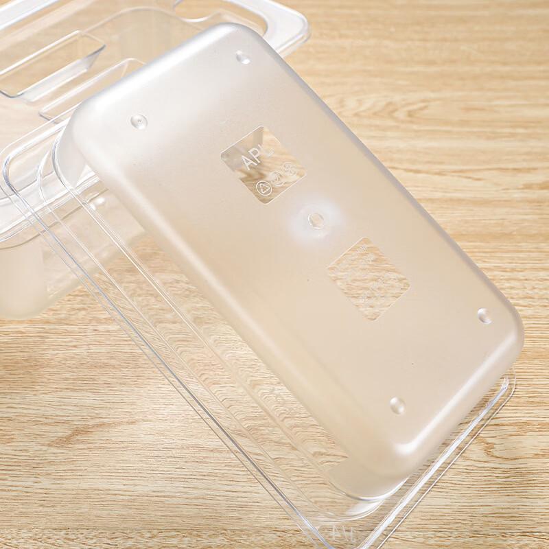 ZISIZ Transparent Plastic Gastronorm Food Container