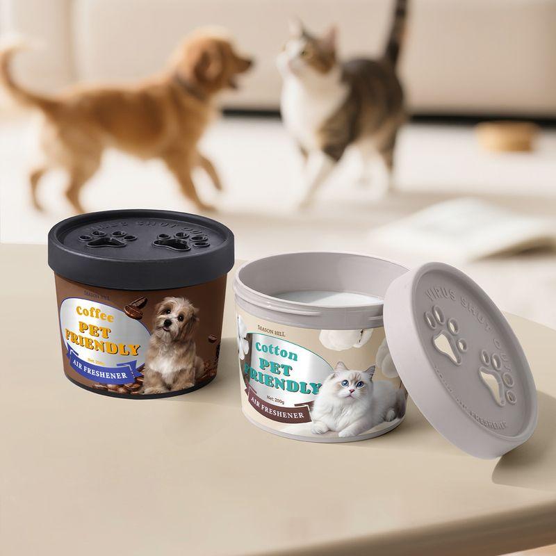 

New Cross-Border Foreign Trade Product: Long-Lasting Deodorizing and Odor-Removing Aromatherapy Solid Balm for Pets, Air Freshener to Remove Odors Black|200