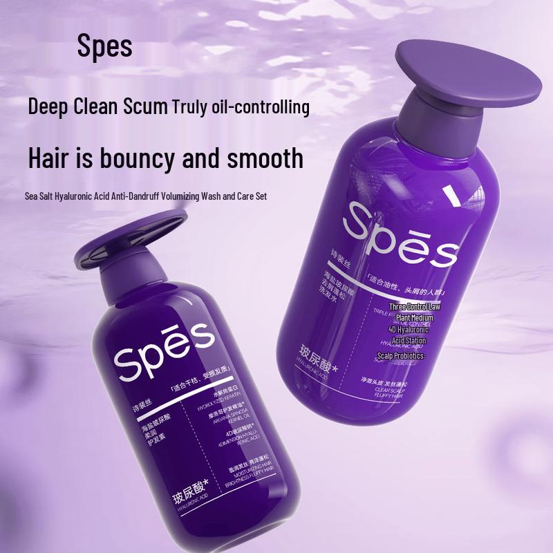 Spes Sea Salt Hyaluronic Acid Volumizing Anti-Dandruff Shampoo