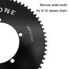 Stone Chainring 130 BCD for Shimano 5700 6700 Round 442T 48 50 58T 62T 66T 70T Road Bike ChainWheel 130bcd for Sram Red 12 Speed