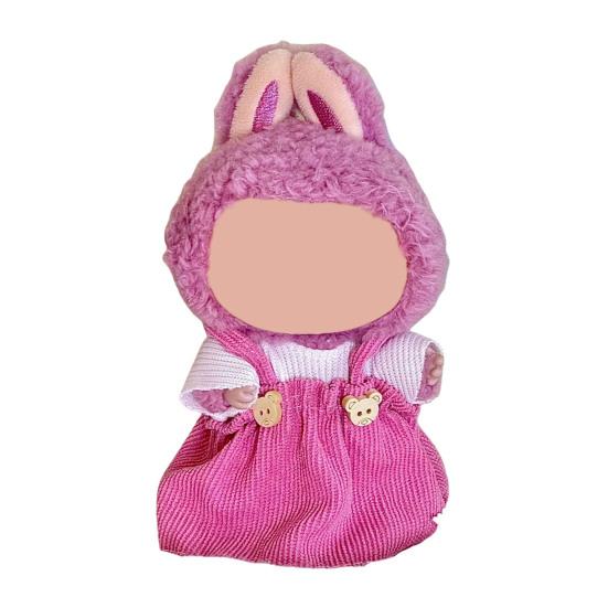 Doll Clothes Set for 17cm Labu-bu Luxury Chic Style Outfit Unique Doll