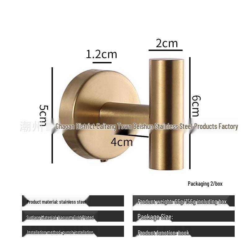 Punch-Free Stainless Steel Hooks - Strong Adhesive for Kitchen & Bathroom Storage Organizing Backpacks, Hats, Headbands.