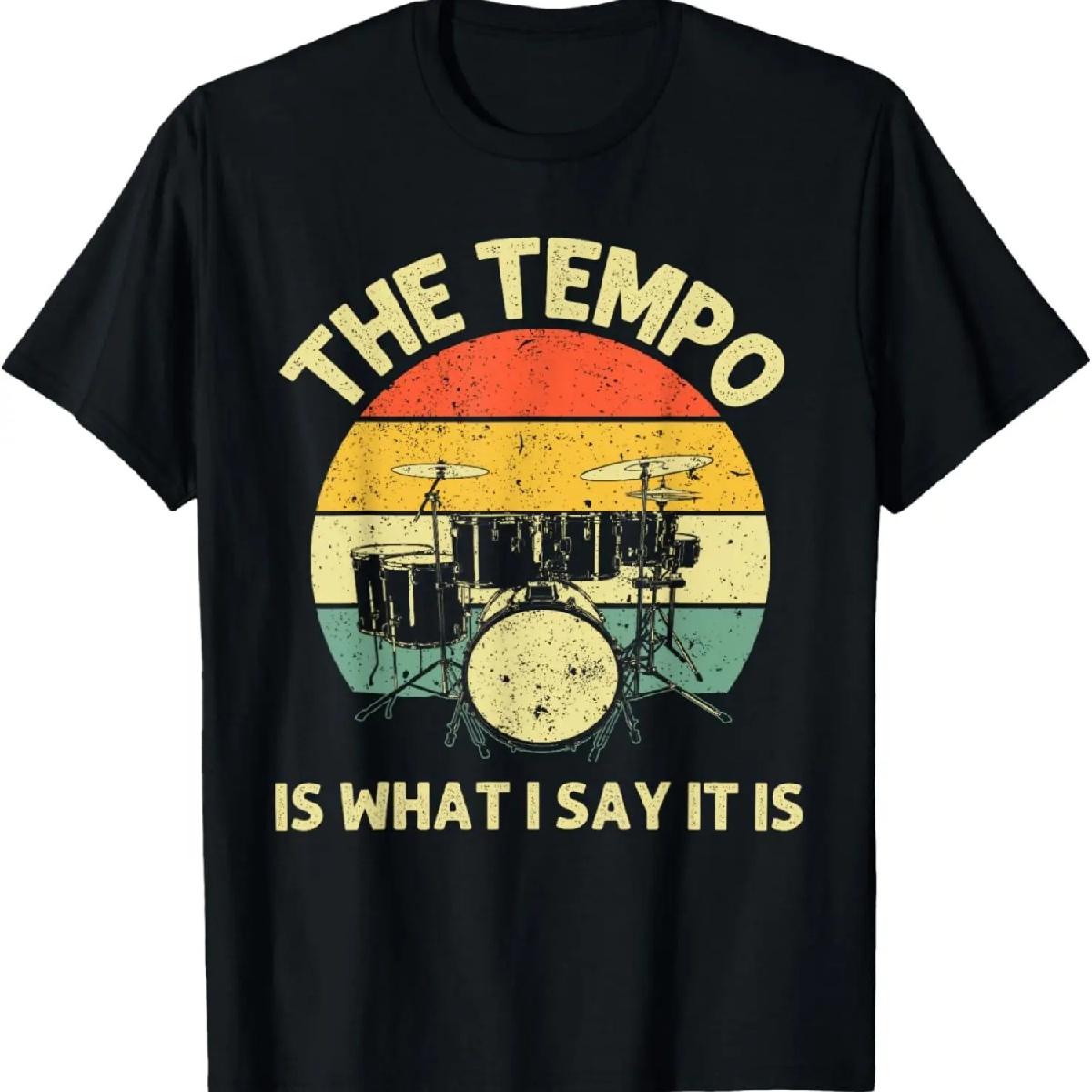 

Funny Drumming Art For Men Women Drumline Drum Set Drummer T-Shirt(1) XXXXXL різнокольоровий