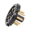 Premium Bakelite 8Pin Vacuum Tube Base High Temperature Resistance Secure Connection Sound Systems