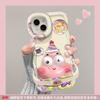 Bier SpongeBob SquarePants for Apple 11PRO mobile phone case 11 cute cartoon 11 invisible double bracket 11 silicone X