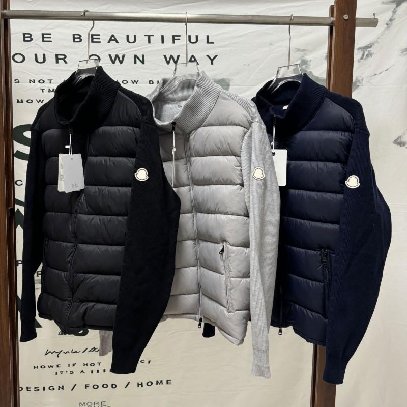 Giacca Cardigan Leggera da Uomo in Misto Cotone Collo Alto Casual Business Cappotto Invernale