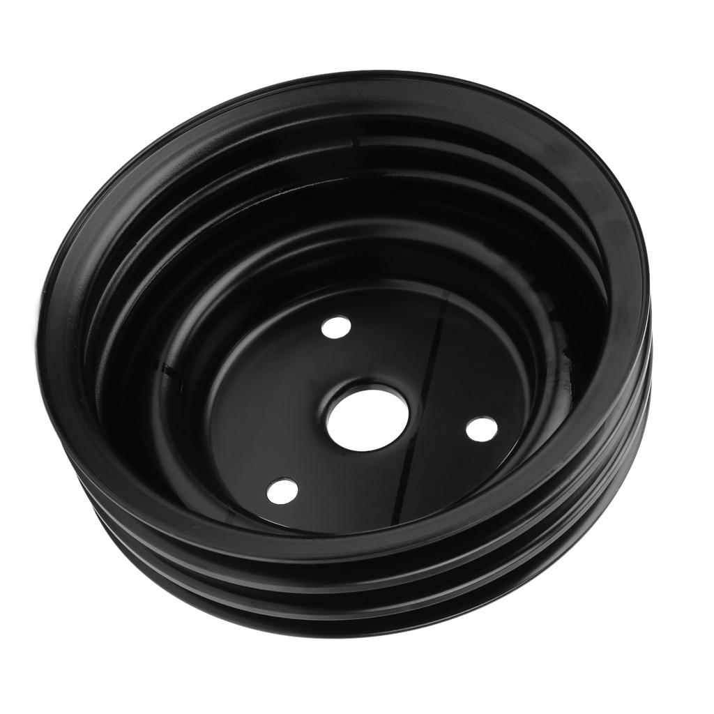 LWP Long Water Pump V Belt Pulley Crankshaft Pulley Replacement for Chevy SBC 262 350 400 Engine