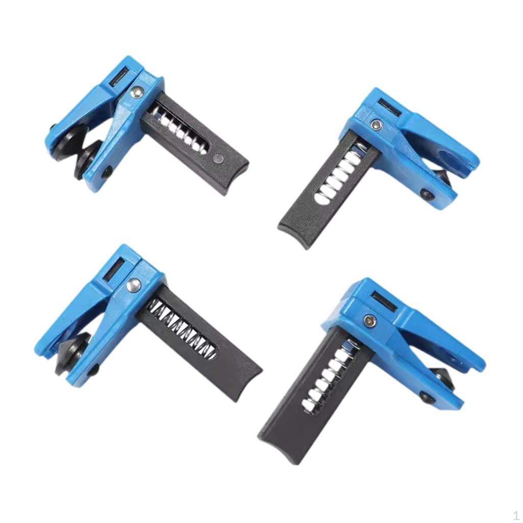 4x Brake Fluid Line Clamp Tool Fitting Service for 5/16" 3/8" 1/2"