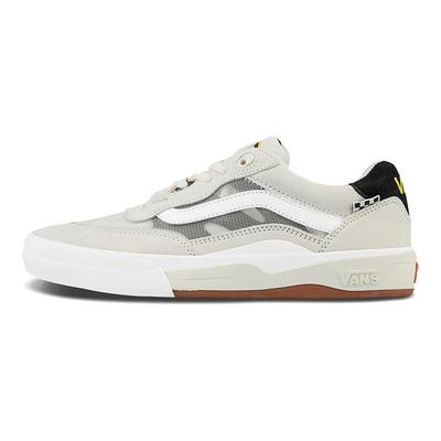 Wayvee Buty Skateboardowe Niskie Sneakersy Unisex Szare Białe VN0A5KXZ6VG