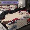 1PC Spider-Man Pattern Bedding Quilt Set Quilt Cover Pillowcase Home Decoration Birthday Gift (1 * Duvet Cover + 2 * Pillowcase, Without Core)
