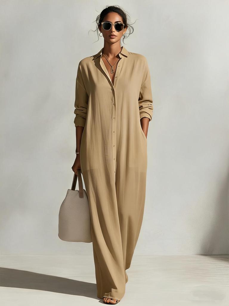 2026 Women's Fashion Casual Long Sleeve Cardigan and Skirt Dress