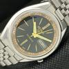USED VINTAGE SEIKO 5 AUTOMATIC JAPAN MENS DAY/DATE BLACK WATCH 598-a313180-9 SKU598-a313180