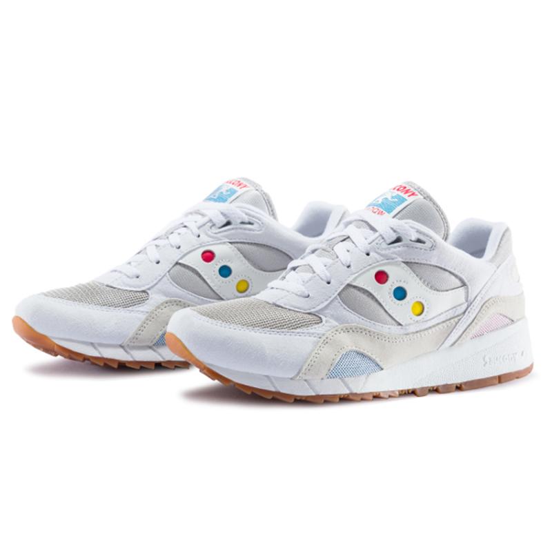 Saucony Shadow 6000 White Multi Color Billy's Saucony S70535-1