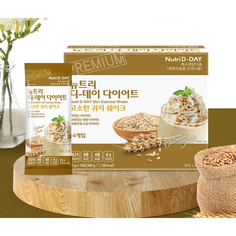 Nutri D Day Diet Savory Oat Shake 14p, 350g, 1 Piece