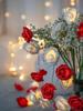 LED Rose String Lights - Bedroom Decoration & Wedding Proposal Props