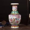 Elegant Chinese Ceramic Craft with Enamel Detailing Desk Ornament for Home Decoration and Gift Giving