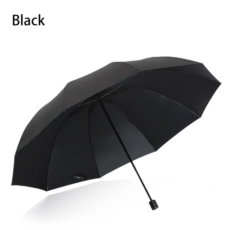 130cm extra-large folding umbrella suitable for both sunny and rainy days and is windproof, waterproof comprehensive protection.