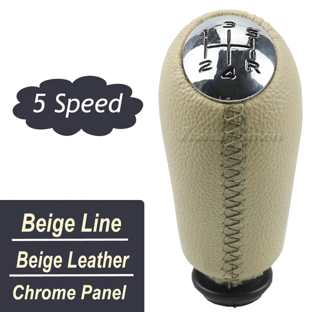 Nové Příslušenství Interiéru Auta 5rychlostní Hlava Řadicí Páky Rukojeť Řadicí Páky pro RENAULT Laguna Megane 2 Clio 3 Scenic 2