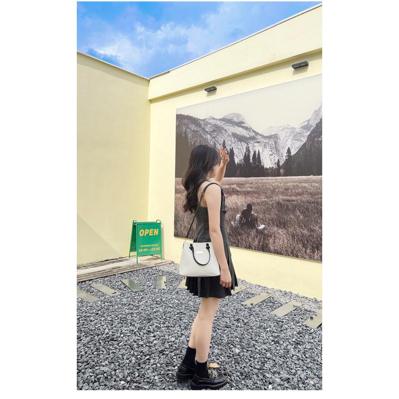 Tooxika New Style Handbag Classic Fashion Double Layer Shoulder Bag Ladies Messenger Bag