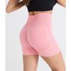 Women's Seamless High Waist Yoga and Running Shorts - Quick Dry, Peach Lift Fit
